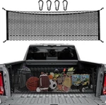 Truck Bed Cargo Net For Pickup - 50 X 18 , Black. Fixed Price $33.82.