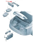 New Audi A8 Rear Tailgate Control Unit 4H0959107AB. Fixed Price $130.08.