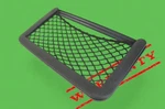 Chrysler Crossfire Mercedes R170 SLK320 Rear Back Wall Cargo Storage Net Black. Fixed Price $44.88.