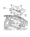 Genuine Mopar Rear Shelf Panel 1TK89DX9AF. Fixed Price $297.97.