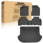 Tpe Floor Mats / Trunk Cargo Liner Set Waterproof 3D For 2017-2024 Nissan Murano. Fixed Price $120.99.