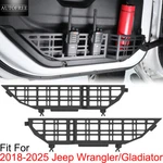 Front Door Molle Panel Pocket For 2018-2026 Jeep Wrangler Gladiator Black Steel. Fixed Price $76.99.