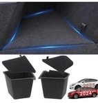 Fanpbow 2022 2023 2024 Tesla Model Y 5-SEATER Trunk Bin Organizers, Black New. Fixed Price $75.00.