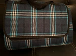 Carefree Blue Plaid Ground Blanket 6.5' X 5.5' With Waterproof Backing. Fixed Price $20.00.