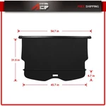 For Chevrolet Blazer 2019 2020-2025 Cargo Cover Trunk Privacy Shade Retractable. Fixed Price $78.81.