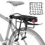 Bike Cargo Rack W/fender & Bungee Net Reflective Logo,quick Release M.... Fixed Price $58.11.