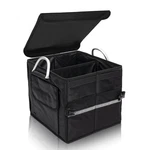 Tongketec 28L Collapsible Trunk Organizer W/ Lid - Suv, Car, Truck Storage. Fixed Price $56.01.