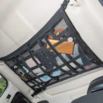 Ceiling Cargo Pocket Storage NET29.5"X19.7" Adjustable Dbuckle Reduce. Fixed Price $32.20.