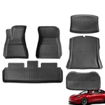 Floor Mats Fit 2026 Tesla Model Highland 3D Tpe All Weather Cargo Liners 6PCS. Fixed Price $108.00.