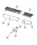 Genuine Mopar Storage Bin Lid 1NN51GTVAB. Fixed Price $158.33.