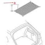 New Audi A3 Luggage Nets 8V08618699B9 Genuine. Fixed Price $337.18.
