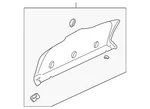 Genuine Gm Pkg Tray Trim 25753770. Fixed Price $14.73.