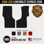 Avery Sport Touring Front Floor Mats For 2006-2024 Chevrolet Express 2500 #2XG. Fixed Price $83.93.