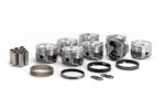 Kb Claimer Hypereutectic 10CC Dome PISTONS/8+MOLY Rings Chevy Sb 350 12:1 030. Fixed Price $389.16.