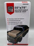 Surebilt Adjustable Cargo Net 78IN. X 55IN. For Pick Up Trucks FH9424200. Fixed Price $25.00.