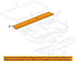 Gm Oem 18-23 Enclave Rear Body Floor Interior Trim-front 84484044. Fixed Price $131.07.
