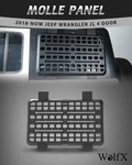 For 2018-2026 Jeep Wrangler Jl 4 Door Multifunctional Rear Window Storage Panel. Fixed Price $107.99.