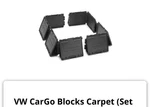 Vw Cargo Blocks Containment System - Z183. Fixed Price $20.00.