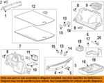 Gm Oem 13-19 Ats Rear Body Floor Interior Trim-support Panel 22844337. Fixed Price $63.45.