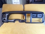 97-00 Dodge Dakota Durango Dash Trim Gauge Instrument Cluster Bezel Black Oem. Fixed Price $99.00.