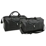 2020-2025 Corvette C8 2-PIECE Leather Travel Bag 87850650 Black W/ Logo Oem Gm. Fixed Price $1359.98.