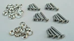 (36PCS) Chrome Interior Screws! For Classic Mopar Aspen Arrow Valiant D100 Etc. Fixed Price $38.00.