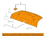 Gm Oem 14-15 Camaro Rear Body Floor Interior Trim-pkg Tray 23264678. Fixed Price $351.43.