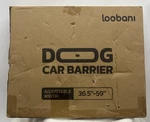 Loobani Dog Barrier For Suvs, Cars, Vehicles And 36.5''-59'' New In Bent Box. Fixed Price $34.00.