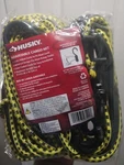 Husky Cargo Net Bungee Cord Hook Tie-down End Type Adjustable Yellow And Black. Fixed Price $14.98.