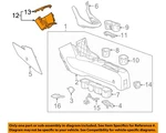 Gm Oem 03-16 Trax,venture Center Console-storage Tray 95168404. Fixed Price $37.11.