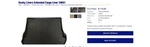 New Husky Liners Extended Cargo 24651 07-11 Honda Cr-v. Fixed Price $90.00.