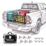 Tailgate Cargo Net, 50 X 15 - Low Drag Mesh With Hooks & Straps Fo. Fixed Price $49.19.