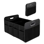 Yssoa 2 Compartments Car Trunk Organizer, 600D Oxford 1 Pack, Black. Fixed Price $38.00.