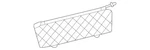 Genuine Mercedes-benz Luggage Net 167-860-55-02. Fixed Price $157.48.