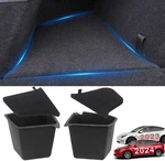 Fanpbow For 2022-24 Tesla Model Y Rear Trunk Organizer Storage Bins With Lids. Fixed Price $65.00.