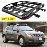 Roof Rack Luggage Cargo Basket+cross Bars W/led Light For Cadillac Srx 2010-2016. Fixed Price $229.15.