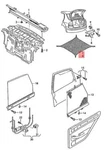 Audi A8 S8 Quattro 4E2 4E8 4H2 4H8 4HC 4HL Luggage Net 4E086186901C 04-17. Fixed Price $420.47.