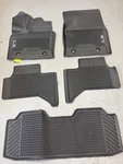 Lexus LX600 2024-2026 Pcs Black All Weather Liners With 3RD Row PT908-60250-02. Fixed Price $220.00.