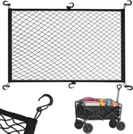 Heavy Duty Elastic Mesh Cargo Net For Folding Wagon - 35.5 X 23.6 Inch Black. Fixed Price $29.99.