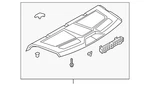 Genuine Volkswagen Package Tray 17A-863-413-82V. Fixed Price $337.29.
