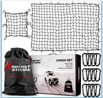 Rocket Straps Cargo Net 4 X6 Bungee Stretches To 8'X12' Truck Bed I. Fixed Price $49.99.