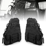 Roll Bar Bag For Jeep Wrangler Multi-pockets Saddle Cargo Storage.... Fixed Price $71.51.