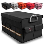 Cargo Trunk Organizer Premium Multi Compartment Collapsible Storage Black. Fixed Price $39.44.