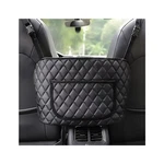 Ohleats Car Handbag Holder Between Seat, Leather Large Capacity Storage Black. Fixed Price $24.45.
