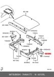 Genuine Oe Boxcargo Floor Left Hand 7646A171 For Mitsubishi 7646-A171. Fixed Price $46.18.