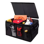 Eurow Automotive Trunk Organizer Storage Pockets Dividers Black Water Resistant.. Fixed Price $29.99.