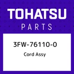 3FW-76110-0 Tohatsu Cord Assy 3FW761100, New Genuine Oem Part. Fixed Price $1025.23.