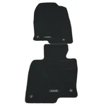 2017 2021MAZDA CX-5 Oem Floor Mats Black Carpet Set KB7W-68G40 Silver Logo. Fixed Price $40.00.