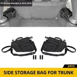 Car Rear Trunk Storage Bag Pockets Accessories For 4DOOR Jeep Wrangler Jl 2018+. Fixed Price $51.99.