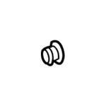 Genuine Mercedes-benz Oe Knob 000-988-43-80. Fixed Price $16.75.